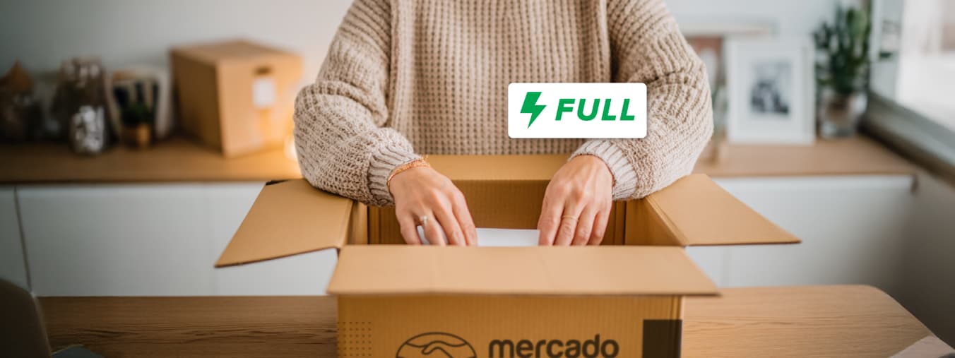 Preparación logística de pedidos para Mercado Libre